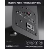 Majority Speakers Active D100X 100W 5'' 3-Way BT/USB/HDMI/DSP/Phono Black (pair)