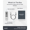 Majority Speakers Active D50X 60W 2.0 BT/USB/Optical/HDMI ARC White (pair)