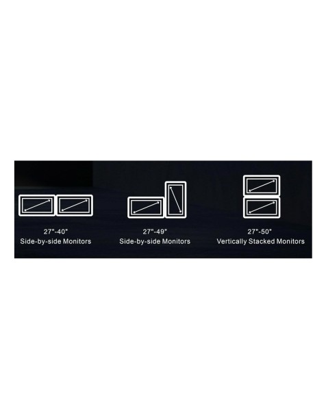 NBMounts D9C Monitor Desk Mount 2x Arms Heavy Duty NBMounts D9C Monitor Desk Mount 2x Arms Heavy Duty