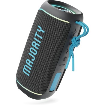 Majority Portable Speakers Move 2 IPX67 24W USB/AUX/SD/RGB UK