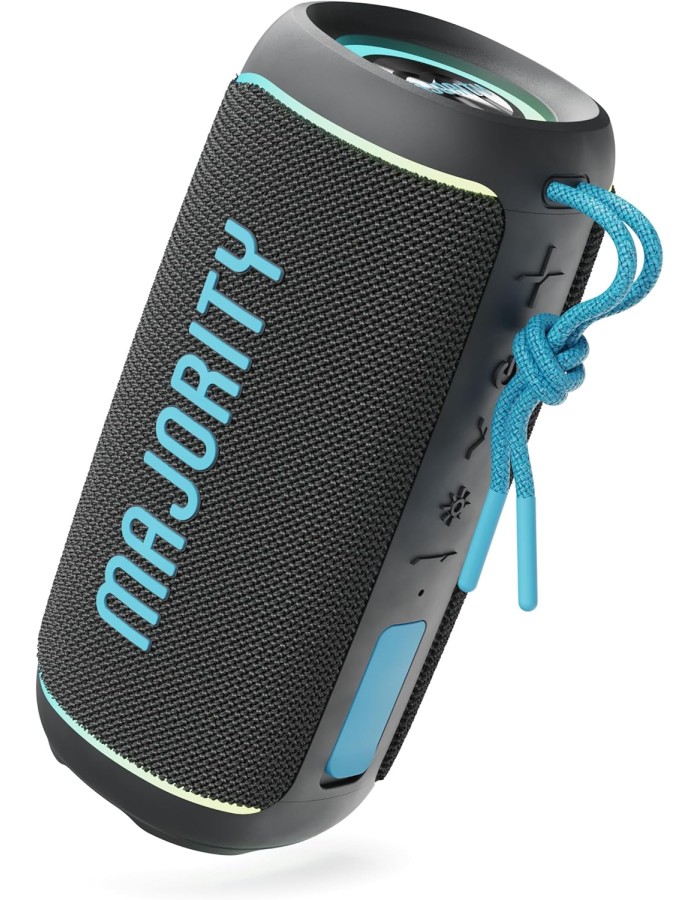 Majority Portable Speakers Move 2 IPX67 24W USB/AUX/SD/RGB UK