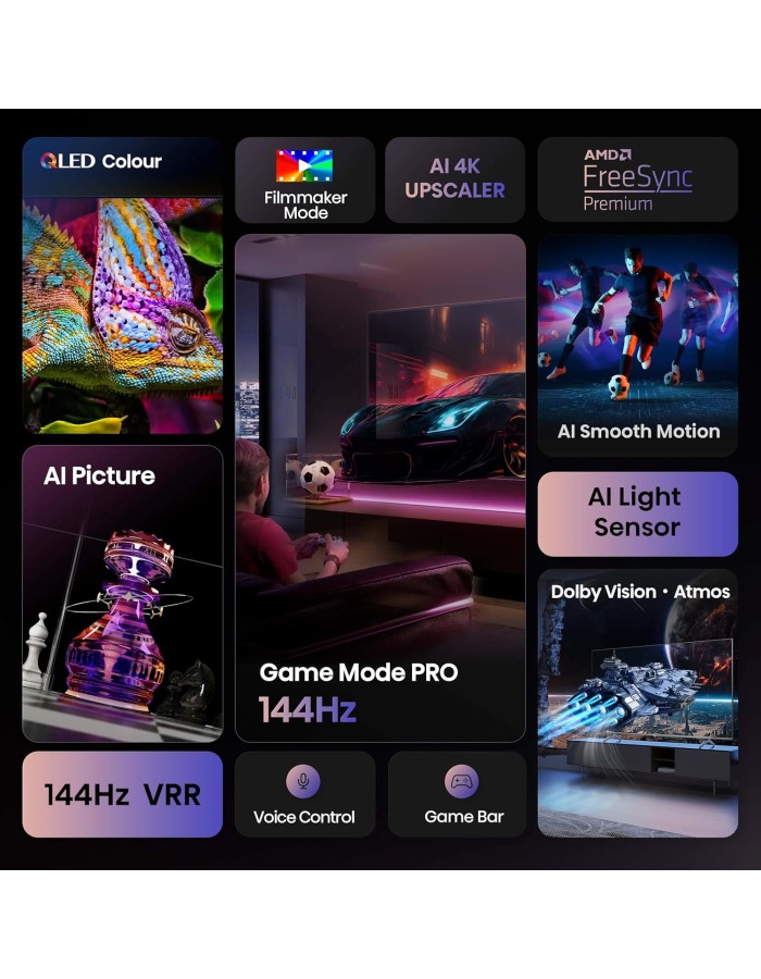 Hisense 65E7Q PRO 65'' 4K Smart QLED144hz TV Hisense 65E7Q PRO 65'' 4K Smart QLED144hz TV