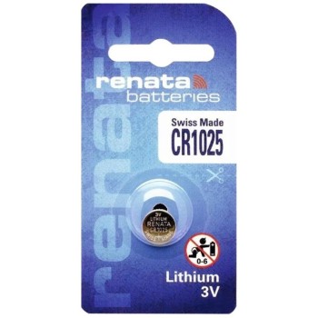 Renata Lithium CR1025 Button Battery (1pc)