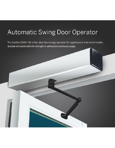 Zudsec Door Opener With Automatic Swing-Push Arm
