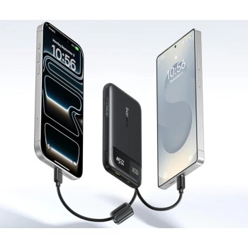 Baseus Powerbank 22.5W 10000mAh + Display EnerFill FC11 Beige Baseus Powerbank 22.5W 10000mAh + Display EnerFill FC11 Beige