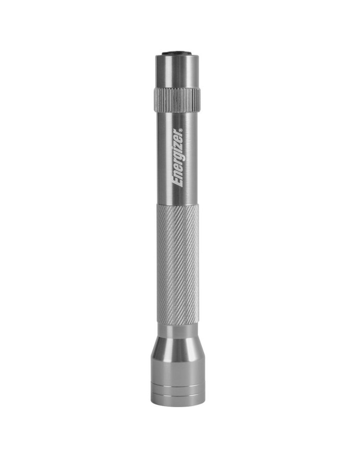 Energizer Light Torch 90 Lumens 25 Hrs & Rear Push Button (2AA) - Metal Light Energizer Light Torch 90 Lumens 25 Hrs & Rear Push Button (2AA) - Metal Light
