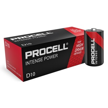 Duracell Procell Industrial D Box of 10pcs