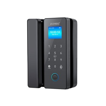 Zudsec Standalone Door Lock Metal For Glass Doors With Fingerprint-WiFi