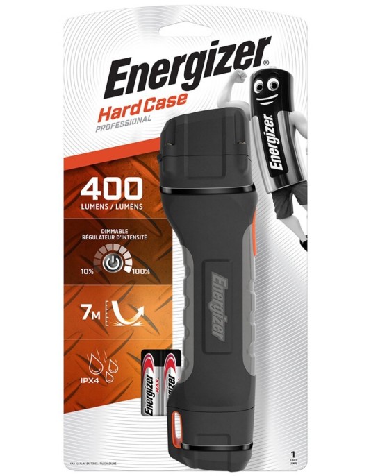 Energizer Light Torch 400 Lumens (4xAA) - Hardcase Professional Energizer Light Torch 400 Lumens (4xAA) - Hardcase Professional
