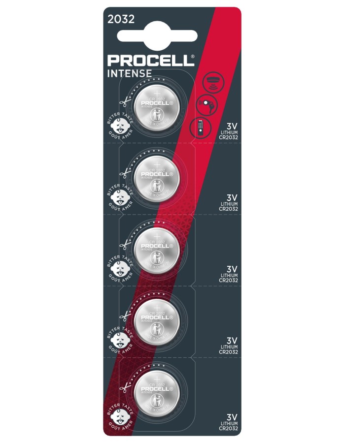 Duracell Procell Industrial CR2032 (5pcs) Duracell Procell Industrial CR2032 (5pcs)