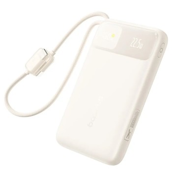 Baseus Powerbank 22.5W 10000mAh + Display EnerFill FC11 Beige