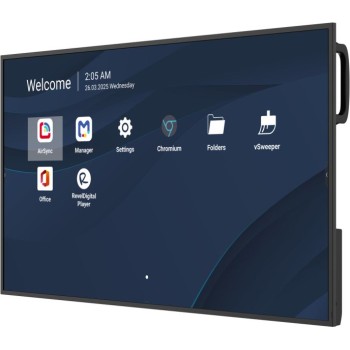Viewsonic Commercial Display 4K 24/7 Digital Signage 43" Android USB Playback, USB-C/HDMI, Remote Management CDE4314-2C