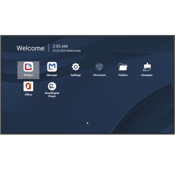 Viewsonic Commercial Display Digital Signage 55" 4K 24/7 Android USB-C HDMI Remote Management CDE5514-2C