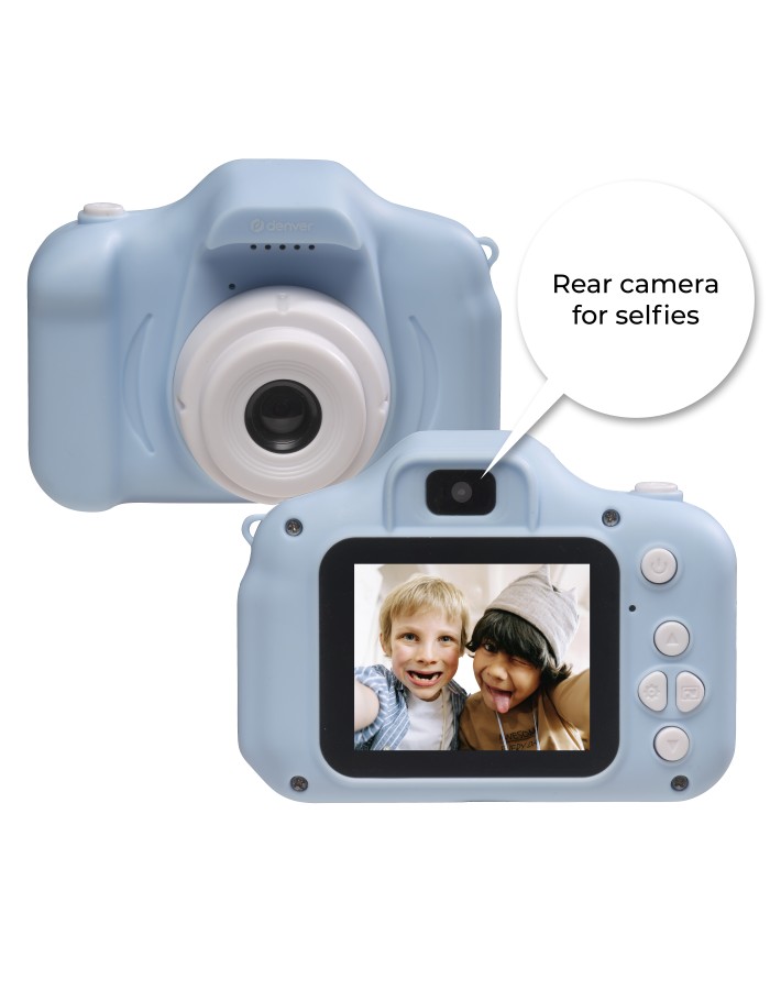 Denver KCA-1340BU Blue 40MP Kids Digital Camera with 5 Games