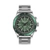 HiFuture GO PRO2 Silver Green Luxury Swiss-Inspired Elegance Stainless Steel SmartWatch with AMOLED Display, 10 Day Battery, 1ATM HiFuture GO PRO2 Silver Green Luxury Swiss-Inspired Elegance Stainless Steel SmartWatch with AMOLED Display, 10 Day Battery, 1ATM