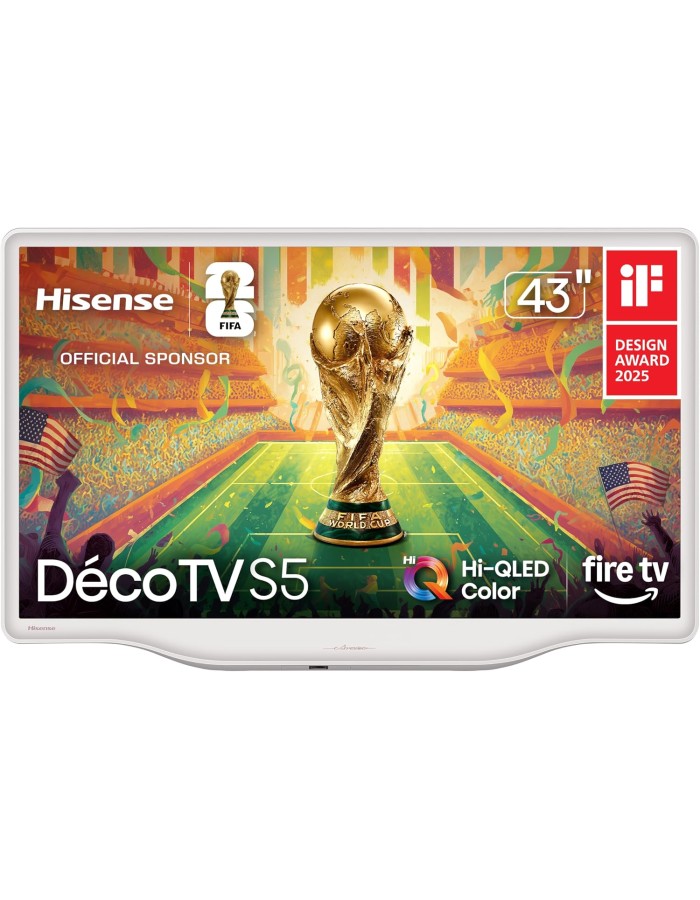 Hisense 43S5Q 43'' 4K Smart Hi-QLED DECO TV