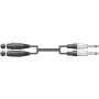 Chord Classic 2 XLRF - 2 x 6.3 mm 3.0m 190.040UK
