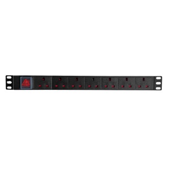 DigitMX NETPRO NP-CPDU7 1U 7-ways PDU 13A with Switch