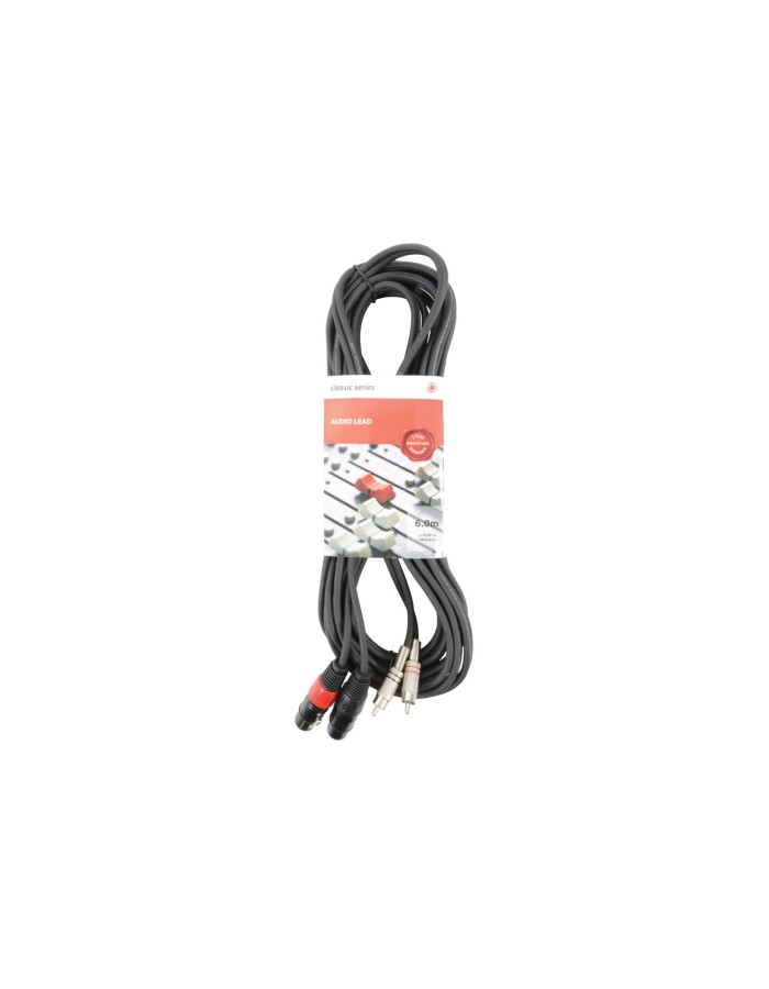Chord Classic 2 XLRF-2RCA 6.0m 190.064UK