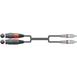 Chord Classic 2 XLRF-2RCA 6.0m 190.064UK