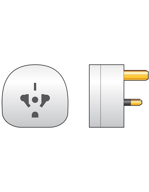 Mercury World to UK Plug Adapter 429.832UK