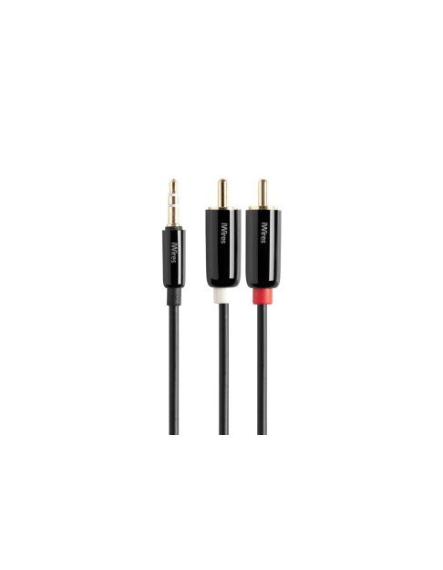 Techlink iWires 3.5mm to 2RCA 1.0m 710021 Techlink iWires 3.5mm to 2RCA 1.0m 710021