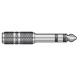 QTX 3.5mm Female to 6.3mm Male Adaptor Metal 757.882UK