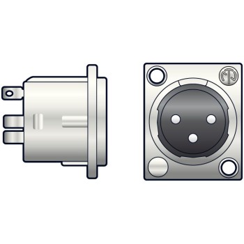 Neutrik NC3MDLX XLR Male D 762.396UK