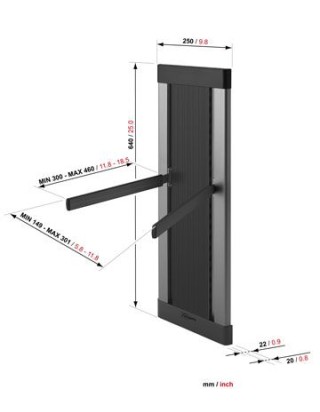 Vogels EFA8835 Column 64cm + Support