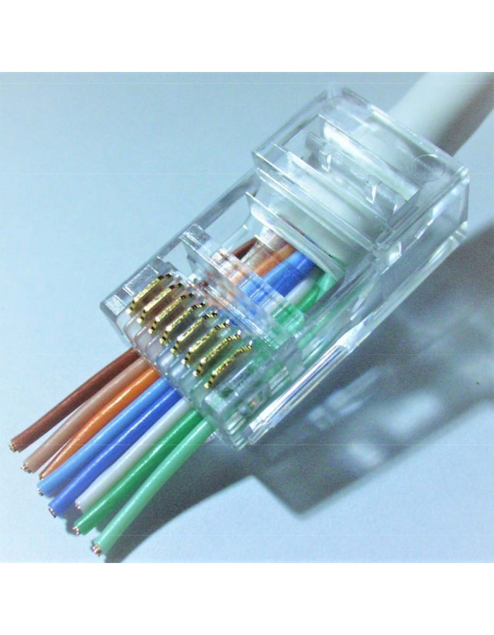 Kuwes EASYPLUG Ethernet Plugs for Cat5E