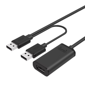 Unitek Y-277 USB2.0 USB-A Male to USB-A Female Active Extension Cable 5m Unitek Y-277 USB2.0 USB-A Male to USB-A Female Active Extension Cable 5m