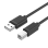 Unitek Y-C4001GBK USB Cable A-B 2.0m