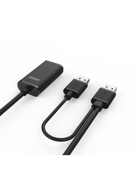 Unitek Y-279 USB2.0 USB-A Male to USB-A Female Active Extension Cable 20m