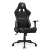 COUGAR Armor One V2 Gold F Gaming Chair, PVC/Fabric, Black COUGAR Armor One V2 Gold F Gaming Chair, PVC/Fabric, Black