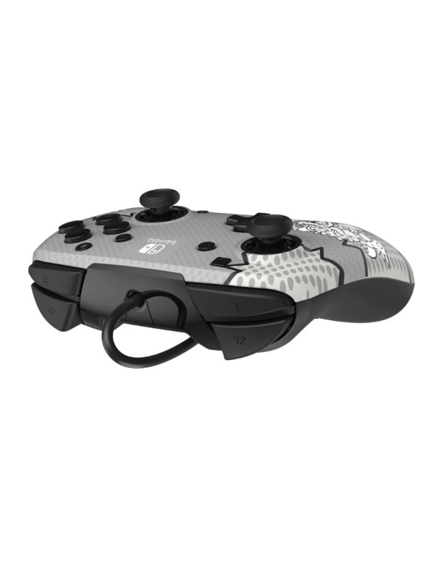 PDP - Wired Controller for Nintendo Switch and Pc Mario Grey Rematch PDP - Wired Controller for Nintendo Switch and Pc Mario Grey Rematch