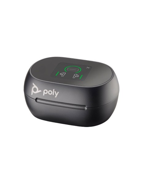 Poly Voyager Free 60+ UC M Carbon Black / BT700 USB-C Adapter + Touchscreen Charge Case - PN 7Y8H0AA Poly Voyager Free 60+ UC M Carbon Black / BT700 USB-C Adapter + Touchscreen Charge Case - PN 7Y8H0AA