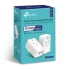 TP-Link AV1000 PassThrough UK Plug Type 2xGigabit Ethernet Ports Power Socket (PA7027P KIT UK)\"