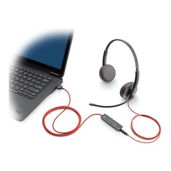 Poly Blackwire 3310 Headset Monaural Microsoft Teams Certified USB-C +USB-C/A Adapter - 8X216AA Poly Blackwire 3310 Headset Monaural Microsoft Teams Certified USB-C +USB-C/A Adapter - 8X216AA
