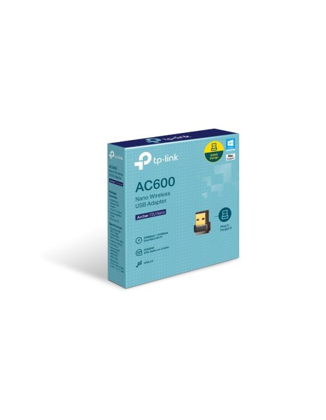 Tp-Link AC600 Nano Wireless USB Adapter (Archer T2U Nano)