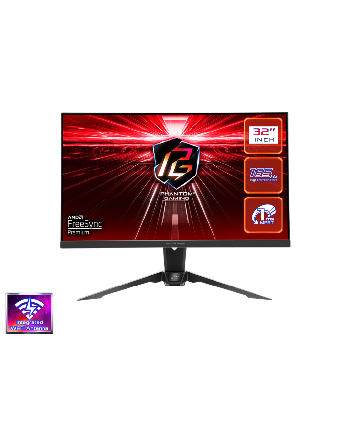 ASRock PG32QF2B VA Gaming Monitor 31.5" QHD 2560x1440 165Hz