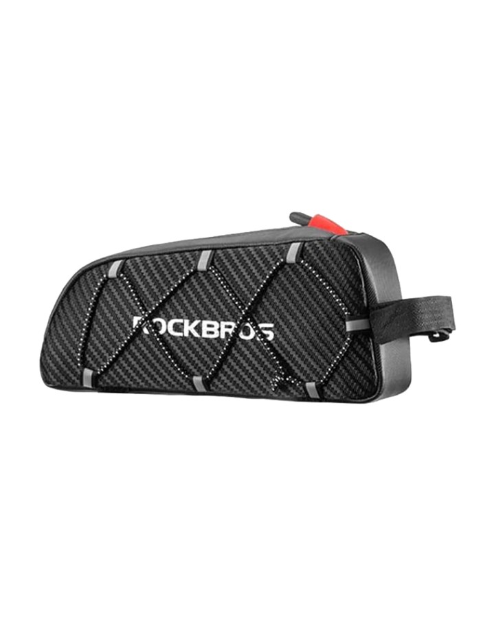 Rockbros 039BK 1L Braided Bike Frame Bag - Black