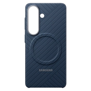 Samsung Carbon Magnet Case for Samsung Galaxy S26, MagSafe Compatible - Blue Samsung Carbon Magnet Case for Samsung Galaxy S26, MagSafe Compatible - Blue
