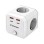 Wozinsky WKZ-4B Power Cube 4x AC 2x USB-A 2x USB-C PD 20 W 4000 W - White