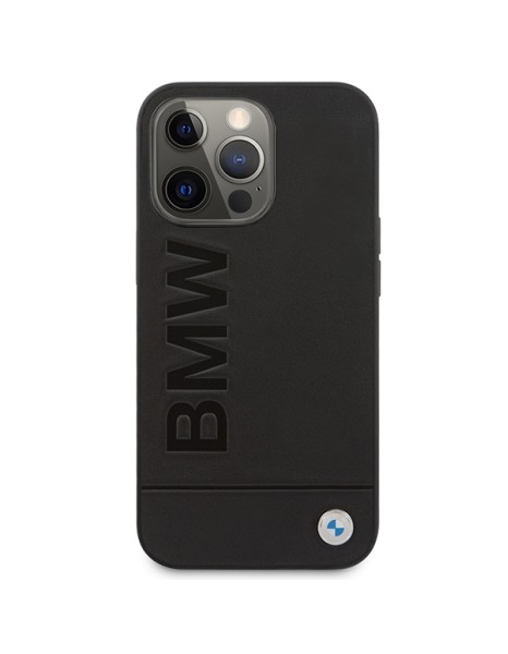Etui BMW BMHMP14LSLLBK iPhone 14 Pro 6,1" czarny/black hardcase Signature Logo Imprint Magsafe