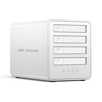 Orico 8848RC3 DAS Series 4-bay 2.5" HDD/SSD/M.2 SATA/mSATA Disk Array - White Orico 8848RC3 DAS Series 4-bay 2.5" HDD/SSD/M.2 SATA/mSATA Disk Array - White