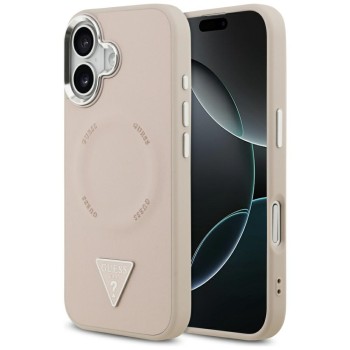 Guess Triangle Logo MagSafe case for iPhone 17 - pink