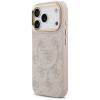 Guess 4G PU Classic Logo MagSafe Case for iPhone 17 Pro - Pink