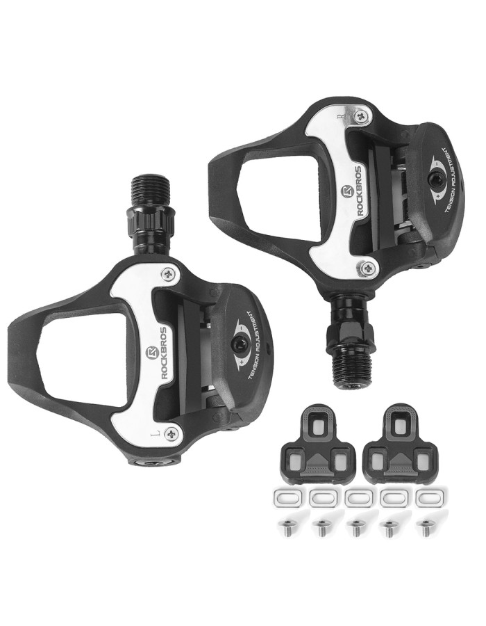 Rockbros LP-R pedal cleats, LOOK system - black Rockbros LP-R pedal cleats, LOOK system - black