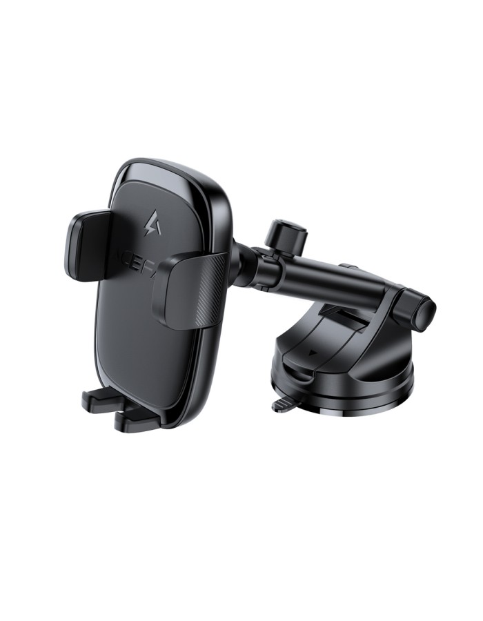 Acefast D49 Car Mount with Wireless Charger for Dashboard - Black