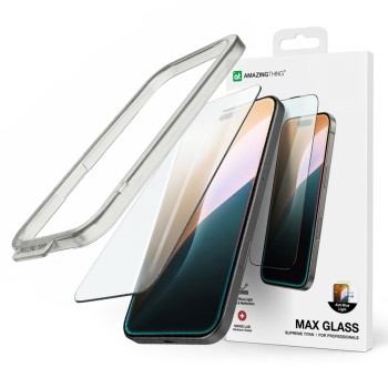 AmazingThing Titan Max Tempered Glass for iPhone 16 Pro Max
